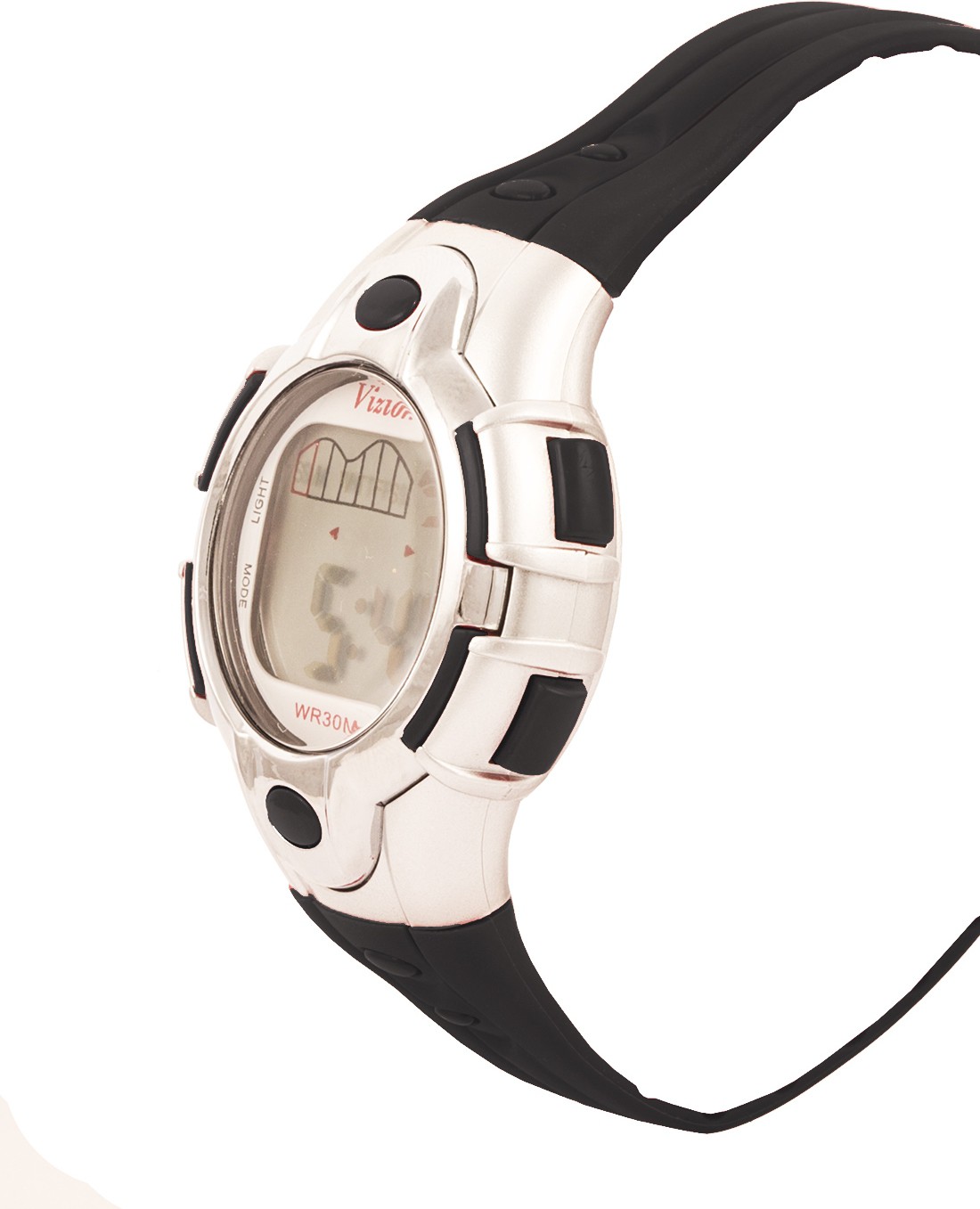 Vizion 8502-6BLACK Sports Series Digital Watch  For Boys, Girls